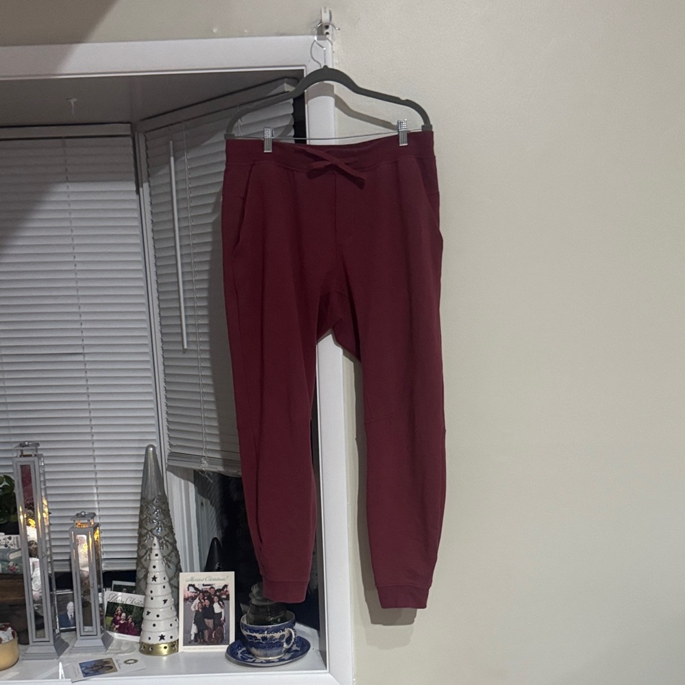 lululemon athletica Maroon Sweatpants